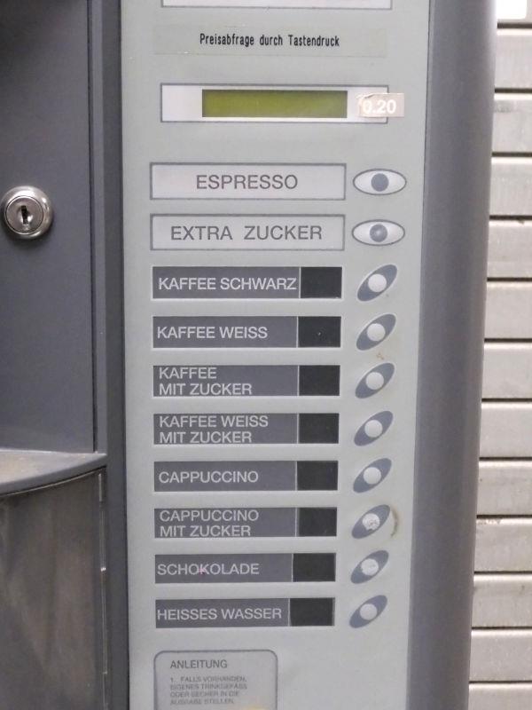 Kaffeeautomat von Zanussi Typ Brio 250 ES